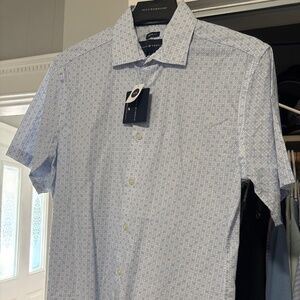 Joseph Abboud Modern Fit Collared Button Down